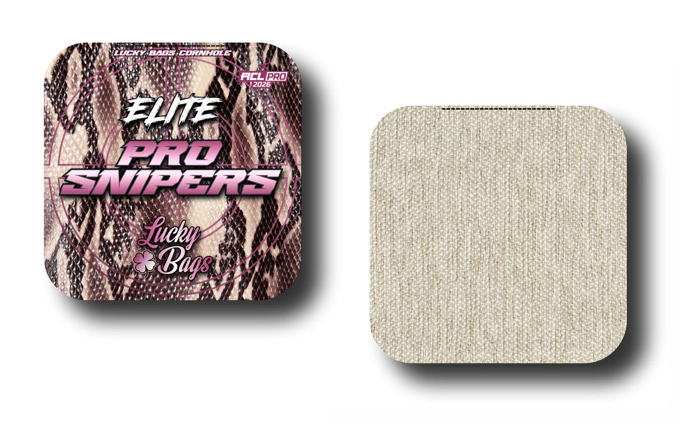 Lucky Bags - Pro Sniper Elite 2026 - ACL Pro Cornhole Bags Lucky Bags Snake