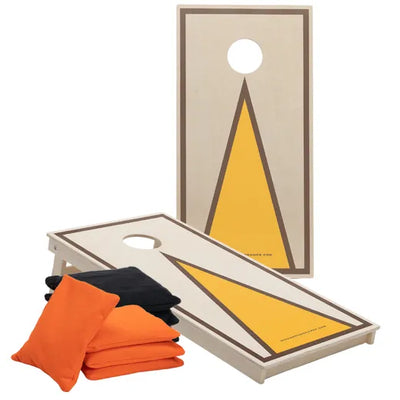 TRIANGLE - Cornhole set - 2 ploče / 2x4 vreće