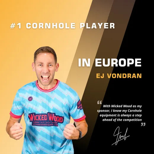 BATTLE ZONE - Cornhole Set - 2 Boards - Goedgekeurd door de American Cornhole League (ACL REC) Cornhole sets Wicked Wood Games