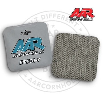 AAR - Ripper-X - 2027 Pro Bags Cornhole Bags AAR Cornhole Gray/Teal