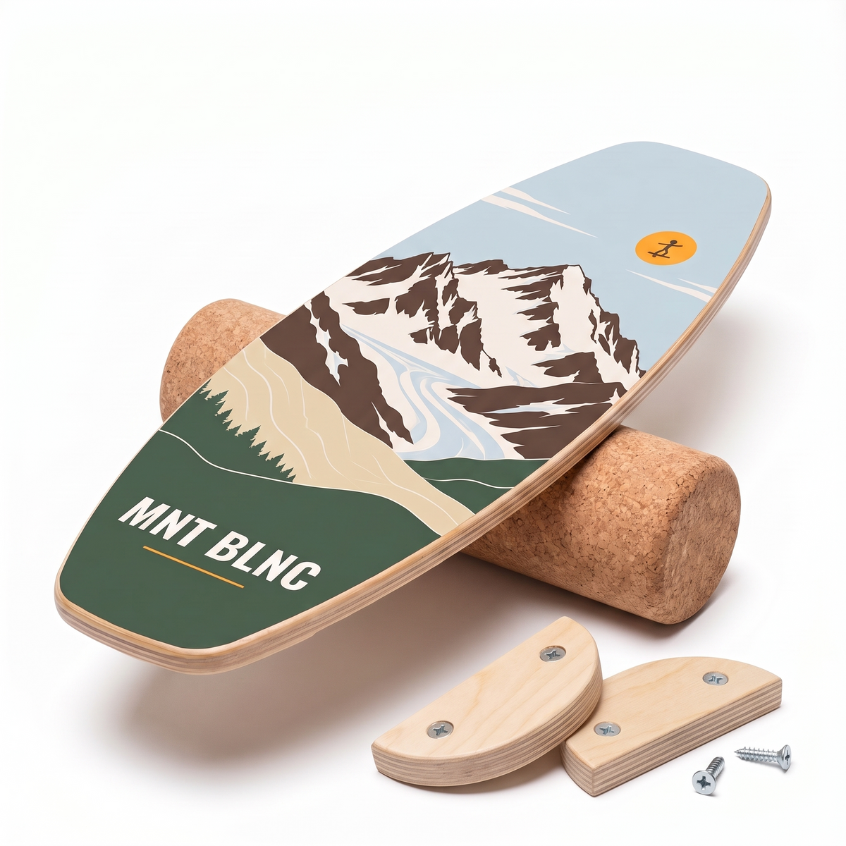 BLNC Balance Boards - ALPINE KOLEKCIJA - Uključuje Roller i Board Stoppers