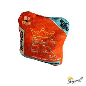 Reynolds Typhoon 2026 - ACL Pro Cornhole Bags Cornhole Bags Reynolds Orange/Blue