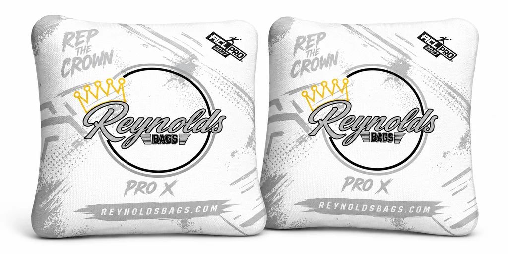 Reynolds Pro X White - ACL Pro 2027 Cornhole Bags