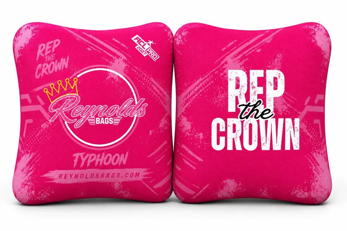 Reynolds Typhoon Black - ACL Pro 2027 Cornhole Bags