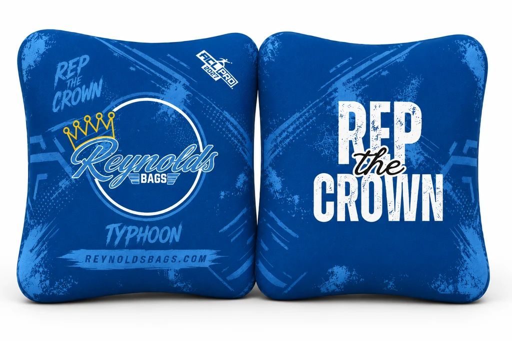 Reynolds Typhoon Navy Blue - ACL Pro 2027 Cornhole Bags
