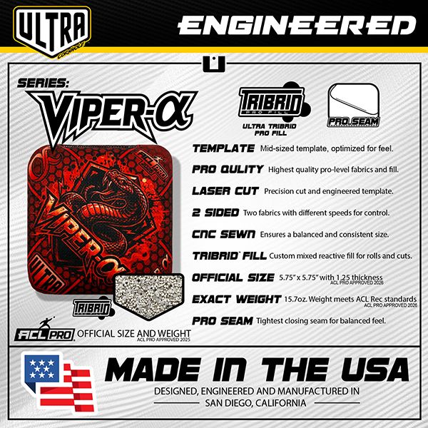 Ultra Viper-A Performance Specs - ACL Pro 2027